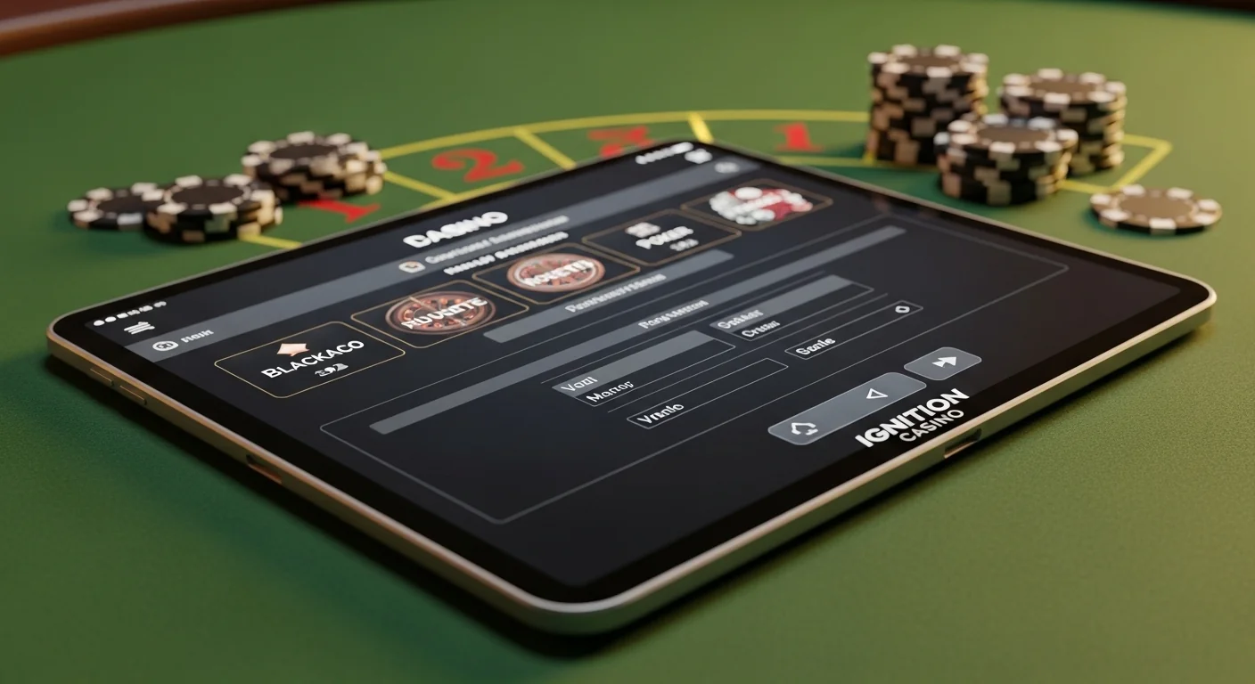 Mobile gaming at Ignition Casino